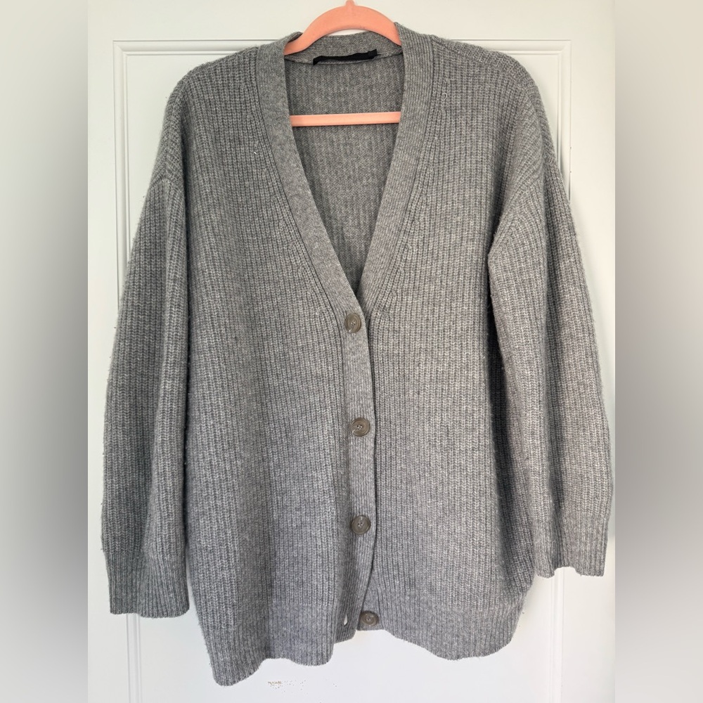 Jenni Kayne Cashmere Cocoon Cardigan, Grey